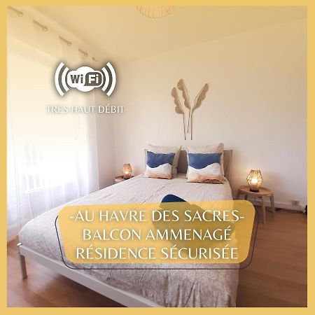 Au Havre Des Sacres - Balcon - Proximite Centre Apartment Reims Bagian luar foto